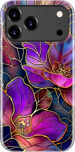 Vista 83 de LUHOURI Funda para iPhone 12 Mini, compatible con carga inalámbrica, doble capa, interior de silicona suave + carcasa exterior dura, bonito diseño