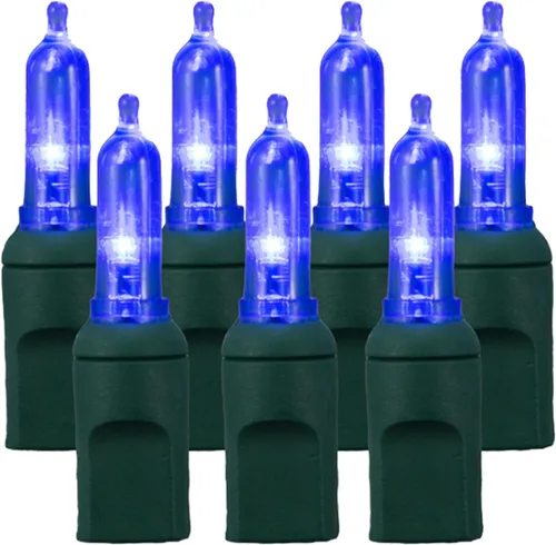 Vista 10 de Pro Christmas T5 LED Luces de Navidad - Juego de 70 luces de 5mm clásicas - Luces de fiesta profesionales de grado comercial
