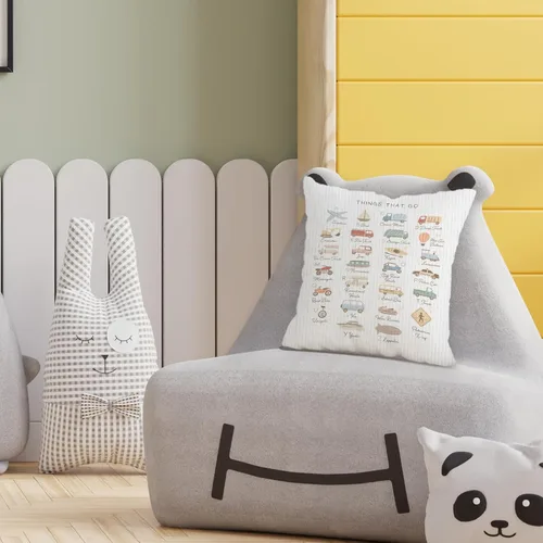 Vista 4 de Fundas de almohada para el aula de 18 x 18 pulgadas, almohadas de aula para niños, rincón de lectura, decoración de habitación de niños pequeños