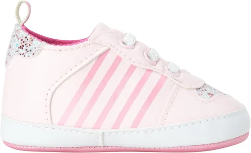 Vista 3 de K-Swiss Tenis para bebé niña Zapatos ligeros de suela suave Tenis de primera caminante para bebés niñas (0-12 meses)