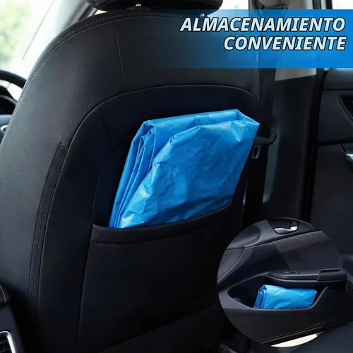 Vista 7 de Bbto 2 piezas de fundas para asiento de automóvil, protector de calor para Azul