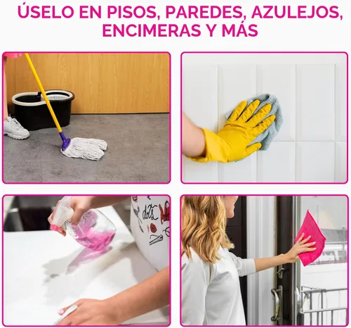 Vista 5 de Stardrops - The Pink Stuff - Limpiador de pisos multiusos The Miracle 33.8 fl oz