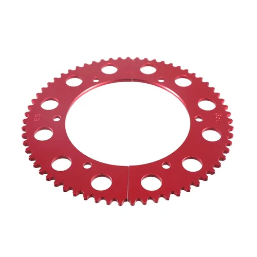 Vista 7 de 53T Piñón de cadena de 35 dientes para Go Kart, piñones divididos de aluminio de múltiples tamaños para Mini Bike