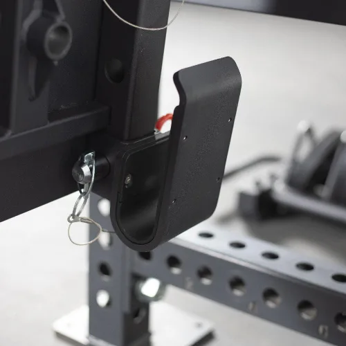 Vista 9 de Titan Fitness Stealth - Soporte para prensa de piernas, capacidad de 500 libras, se adapta a todos los bastidores de potencia de la serie Titan, se