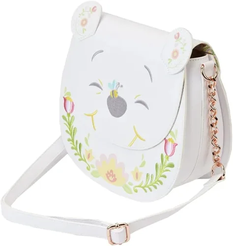 Vista 3 de Loungefly Winnie the Pooh Cosplay Folk Floral Crossbody Purse