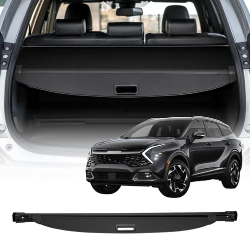 Vista 17 de VEVOR - Cubierta de carga trasera para Jeep Grand Cherokee de 2 filas, accesorios para 5 plazas, 2022 2023 2024 2025, cubierta retráctil impermeable