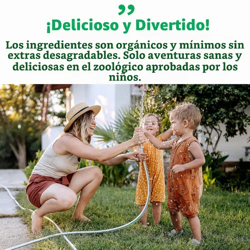 Vista 6 de Little Bellies Bocadillo orgánico de galletas de animales para niños