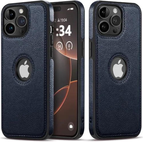 Vista 11 de Funda protectora de cuero de lujo con diseño único para iPhone 11 Pro Max, antideslizante, resistente a los arañazos, ultra delgada, funda Negro
