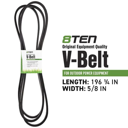 Vista 2 de 8TEN Cinturón de cubierta para cortacésped Toro Z Master 2000 3000 G3 de 60 pulgadas 114-5858