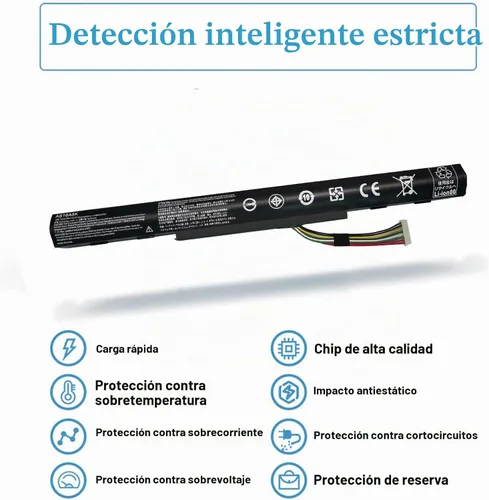 Vista 5 de AS16A5K AS16A8K 4ICR19/66 - Batería para Acer Aspire E15 E5-575 N16Q2 E5