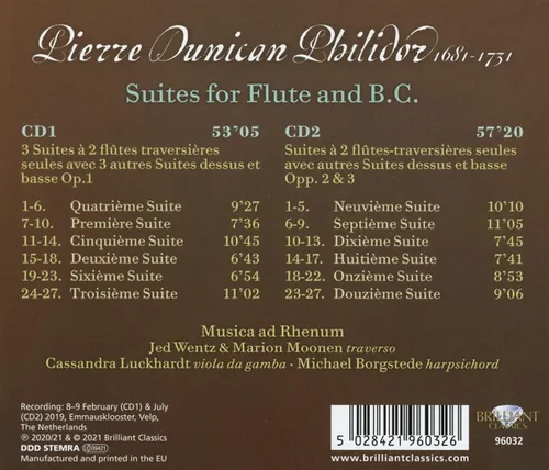 Vista 2 de Suites for Flute & B.C.
