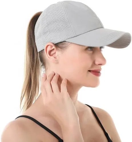 Vista 3 de MZDM - Gorra de béisbol para mujer, con hebilla trasera, ajustable, para deportes al aire libre