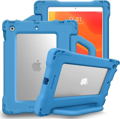 Vista 9 de Brenthaven Edge Bounce - Funda resistente para iPad de 9ª, 8ª, 7ª generación (10.2 pulgadas), a prueba de caídas, color rosa coral