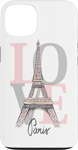 Vista 7 de Funda para iPhone 16 Paris Eiffel Tower - Love Paris Cute Trendy