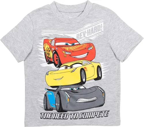 Vista 2 de Disney Pixar Cars Lightning McQueen Tow Mater - Pantalones cortos de malla