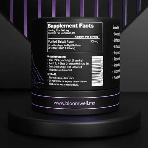 Vista 2 de Resina pura Shilajit – Resina del Himalaya 100% auténtica para energía, concentración y vitalidad Extracto natural rico en minerales premium