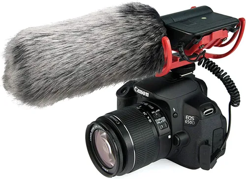 Vista 4 de YOUSHARES VideoMic Deadcat Pantalla Antiviento y Funda de Espuma - Funda Antiviento para Micrófono Rode VideoMic, NTG2, NTG1 y WSVM (Paquete de 2)