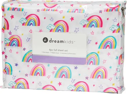 Vista 8 de Juego de sábanas tamaño individual para niños y niñas, sábanas para niños, linda sábana de cama, incluye sábana plana, ajustable y funda
