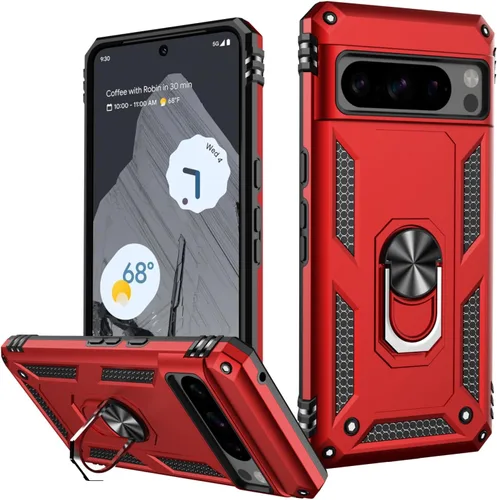 Vista 116 de LUMARKE para Google Pixel 3A XL - Funda con protector de pantalla, funda protectora grado militar probada contra caídas de 16 pies con soporte
