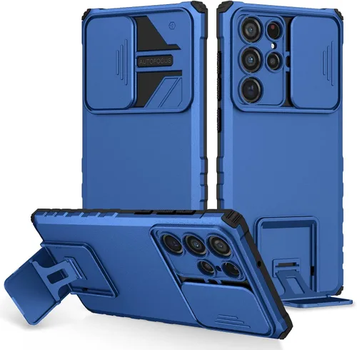 Vista 75 de Funda compatible con Samsung Galaxy M13 5G/A04 Dimensional Soporte Ventana Corredera Teléfono Móvil Funda Protectora a Prueba de Golpes para Samsung