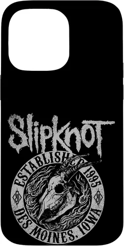 Vista 21 de Funda negra oficial de Slipknot Goat Flames para iPhone 17