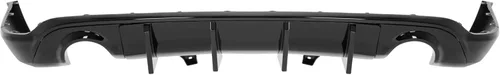 Vista 7 de Difusor de parachoques trasero compatible con Dodge Durango R/T SRT 2011-2022, divisor de labio inferior trasero, tapa del parachoques pintado