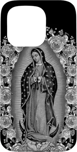 Vista 14 de Our Lady Virgen De Guadalupe - Carcasa floral para iPhone 17