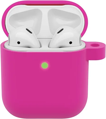 Vista 9 de OtterBox Funda suave al tacto para Apple AirPods (1ª y 2ª generación) - Elixir (morado claro)