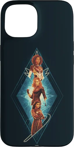 Vista 6 de Funda para iPhone 16 Marvel The Marvels Photon Captain Marvel Ms. Marvel Diamond