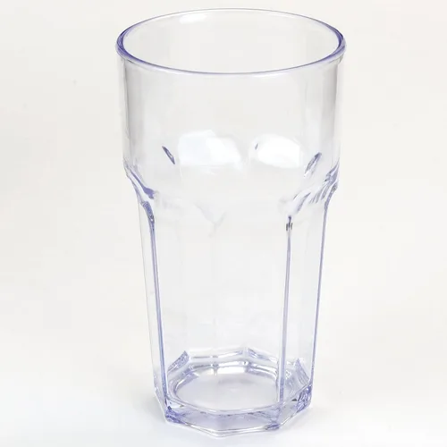 Vista 9 de Carlisle FoodService Products - Vaso alto Louis para restaurantes, catering, cocinas, de plástico, 22 onzas, transparente
