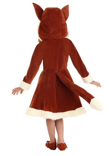 Vista 2 de Disfraz de Vestido de Zorro para Niños Pequeños Multicolor