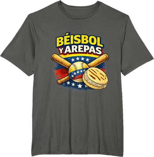 Vista 5 de Camiseta Beisbol y Arepas Venezuelas Baseball Pride Team 2026