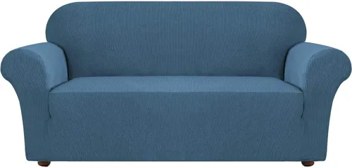 Vista 30 de Turquoize Funda elástica para silla reclinable, funda para sofá reclinable, funda de sofá de 1 pieza con bolsillo lateral, funda protectora