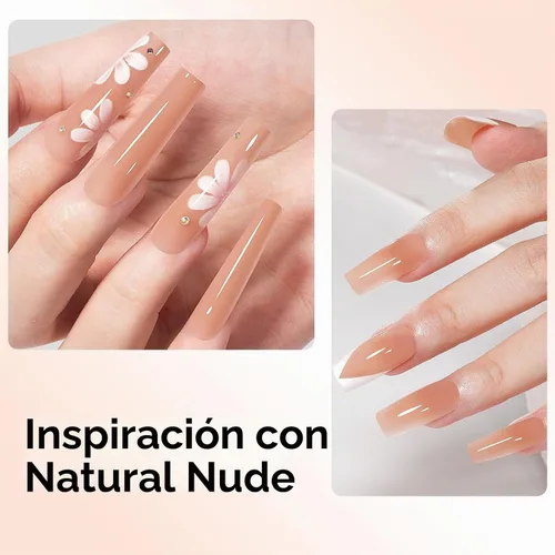 Vista 5 de GELLEN - Gel de polietileno desnudo, constructor de gel de extensión de uñas, HEMA y TPO y sin TMPTA