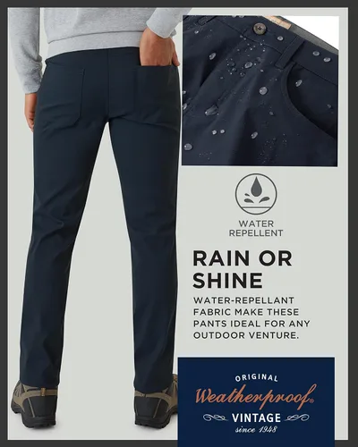 Vista 6 de Weatherproof Vintage Pantalones cargo para hombre Pantalones cargo casuales para hombre, pantalones de senderismo para hombre, pantalones