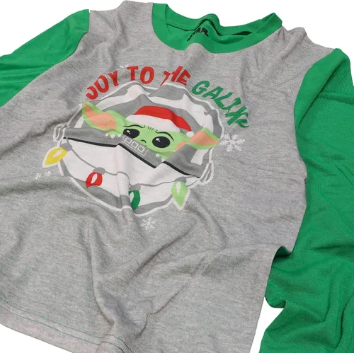 Vista 3 de STAR WARS Boys' 2-Piece Loose-fit Pajamas Set