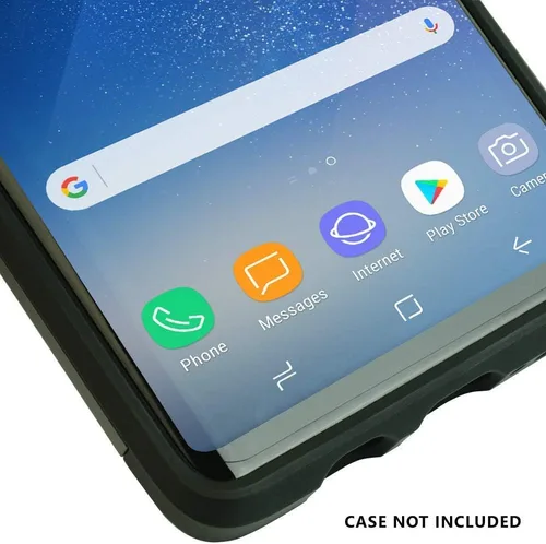 Vista 6 de IQShield Paquete de 2 protectores de pantalla para Samsung Galaxy Note 9 (compatible con fundas), fácil de instalar, ultra fino, antiarañazos