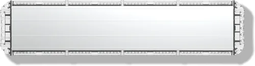 Vista 3 de Ledqusa Predator TIR - Barra de luz LED de emergencia de 3 W, 48 pulgadas (ámbar/blanco)