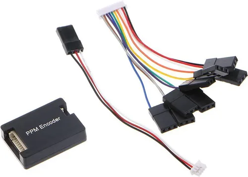 Vista 3 de ShareGoo 8CH PPM Encoder & I2C Splitter Expandir Módulo Breakout Board para RC Pixhawk PPZ MK MWC MegaPirate APM controlador de vuelo
