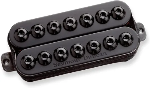 Vista 2 de Seymour Duncan SH-8b Pastilla Humbucker de Puente Invader - 7 Cuerdas Metal Negro