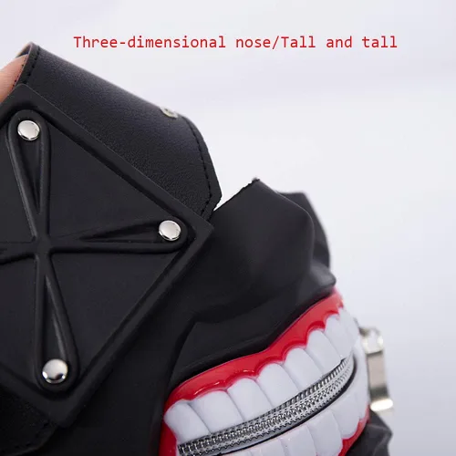 Vista 6 de Máscara de cosplay Kaneki Ken para cosplay/disfraces/fiestas