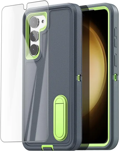 Vista 31 de AICase Funda para Samsung Galaxy S23 (6.1 pulgadas) con protector de pantalla, protección resistente de servicio pesado contra caídas, cuerpo