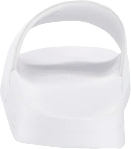 Vista 3 de adidas Originals Pantuflas Adilette Lite unisex para niños, Rosa neblinaBlanco nubeRosa neblinosa