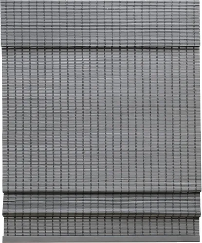 Vista 10 de LazBlinds Persianas Romanas de Bambú sin Cordón, Tratamiento de Ventana con Filtrado de Luz, Persianas de Bambú Enrollables para Ventanas, 23'' An x