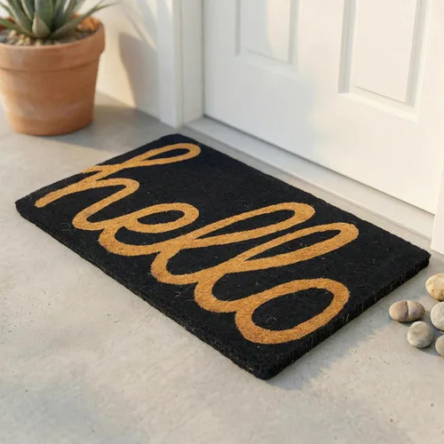 Vista 70 de Fab Habitat Tapete tejido a mano Tapete de entrada para patio, puerta de entrada Decorativo para todas las estaciones