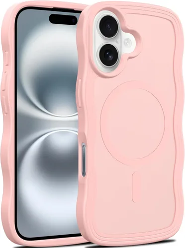 Vista 34 de Funda con soporte ultra magnético para iPhone 14 Pro [protección militar contra caídas] [compatible con MagSafe] a prueba de golpes, translúcida