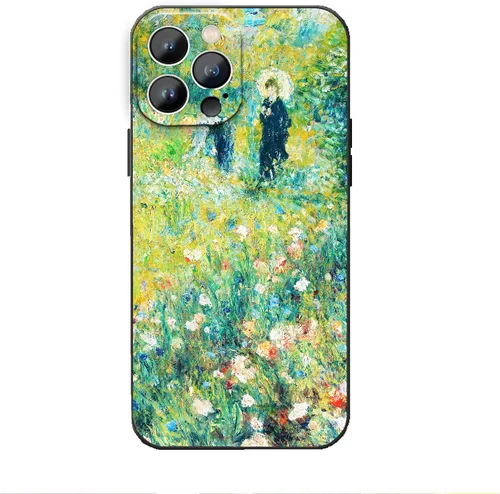 Vista 14 de Funda para iPhone 13 Pro, diseño de arte estético, Van Gogh con flores de almendra, funda para teléfono a prueba de golpes, para mujeres y niñas
