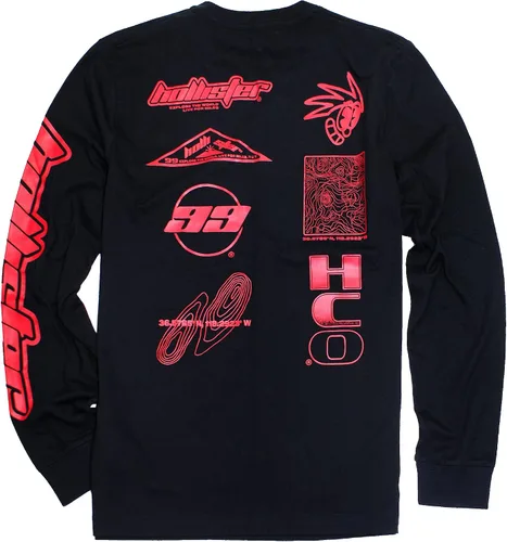 Vista 2 de Hollister Camiseta estampada de manga larga para hombre HOM-7
