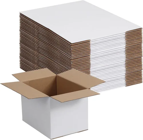 Vista 17 de Paquete de 40 cajas de envío pequeñas de 8 x 6 x 6 pulgadas