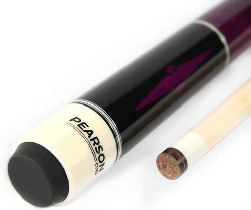 Vista 9 de PEARSON Cues Player Series Pool Cue Maple Wood Cue Stick in Multiple Colors, Low-Deflection Shaft, 5/16-18 Joint – Professional Billiard Stick &